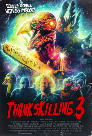 Poster 1 de Filme ThanksKilling 3 (2012)