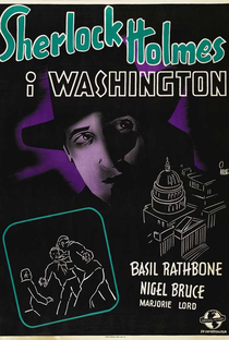 Sherlock Holmes Em Washington - Poster / Capa / Cartaz - Oficial 4