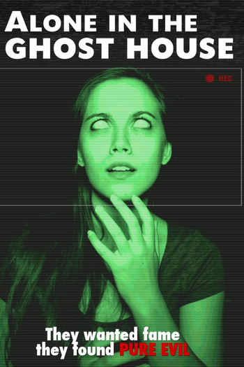 Poster de Filme Alone in the Ghost House (2015)
