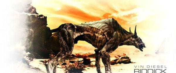 Cão medonho aparece em nova imagem promocional de “Riddick”