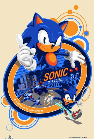 Poster 9 de Filme Sonic: O Filme (2020)