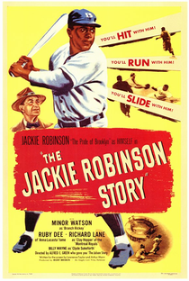 A História de Jackie Robinson - Poster / Capa / Cartaz - Oficial 1