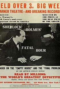 Sherlock Holmes' Fatal Hour - Poster / Capa / Cartaz - Oficial 2