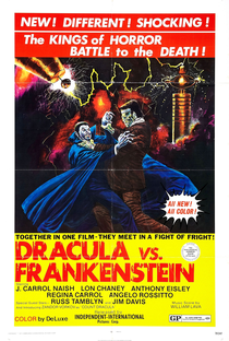 Drácula  vs. Frankenstein - Poster / Capa / Cartaz - Oficial 2