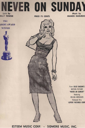  de Filme Nunca aos Domingos (1960)