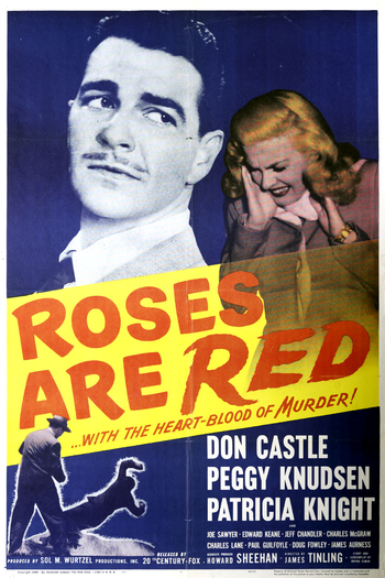 Poster de Filme Roses Are Red (1947)