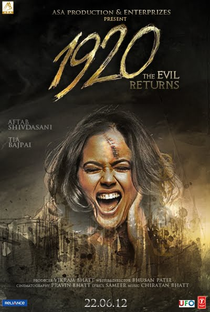 1920: Evil Returns - Poster / Capa / Cartaz - Oficial 2
