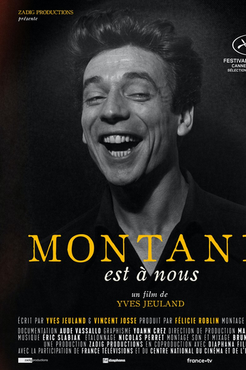 Poster de Filme Montand É Nosso (2021)