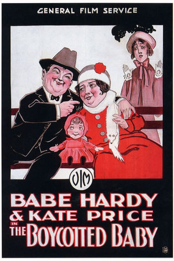 Poster de Curta The Boycotted Baby (1917)