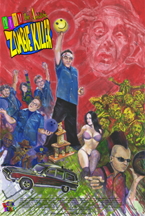 Atom the Amazing Zombie Killer - Poster / Capa / Cartaz - Oficial 1