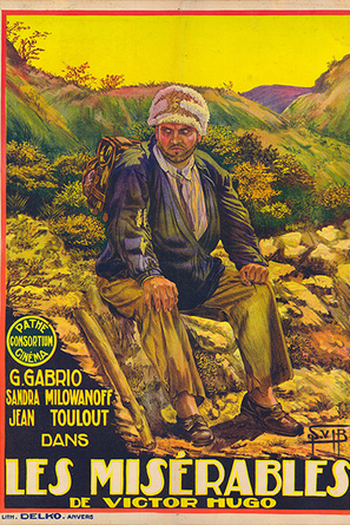 Poster de Filme Os Miseráveis (1925)