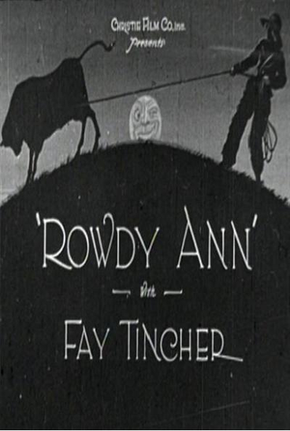 Poster 1 de Curta Rowdy Ann (1919)