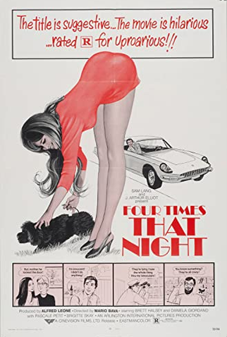 Poster 4 de Filme Quatro Vezes Naquela Noite (1971)