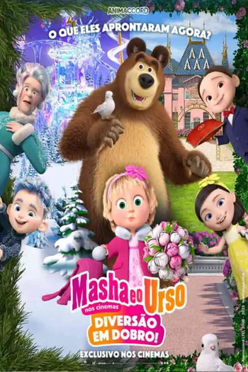 Poster de Filme Masha e o Urso - Diversão em Dobro! (2024)