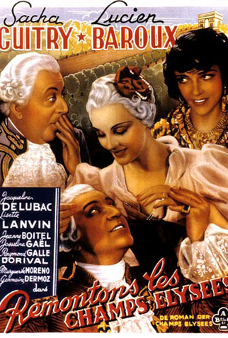 Poster 1 de Filme Remontons les Champs-Élysées (1938)
