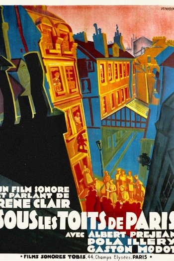 Poster de Filme Sob os Tetos de Paris (1930)