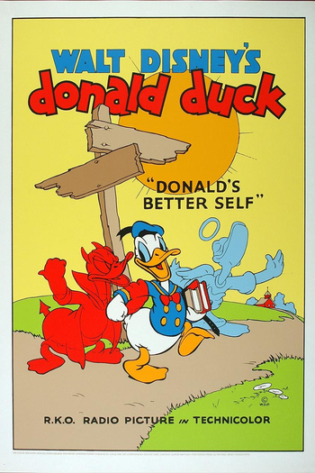 Poster de Curta O Eu Superior do Donald (1938)