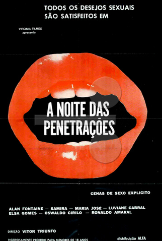 Poster 2 de Filme A Noite das Penetrações (1985)