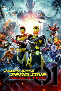 Kamen Rider Zero-One: Real X Time - Poster / Capa / Cartaz - Oficial 5