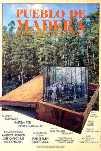 Poster de Filme Pueblo de madera (1990)