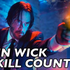 A contagem de mortos de "John Wick"