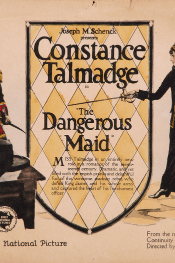 Poster de Filme A Empregada Doméstica (1923)
