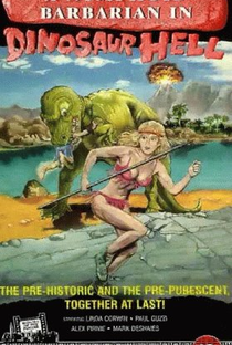 A Nymphoid Barbarian in Dinosaur Hell - Poster / Capa / Cartaz - Oficial 1
