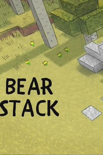 Poster de Curta We Bare Bears: Bear Stack (2017)