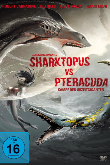  de Filme Sharktopus Contra Pteracuda (2014)