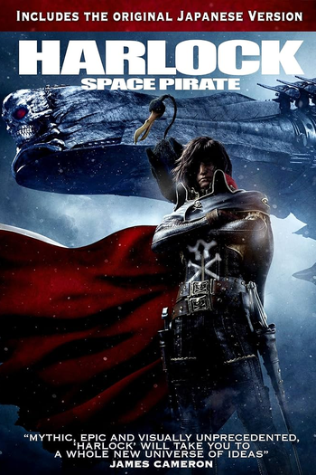  de Filme Capitão Harlock: Pirata do Espaço (2013)