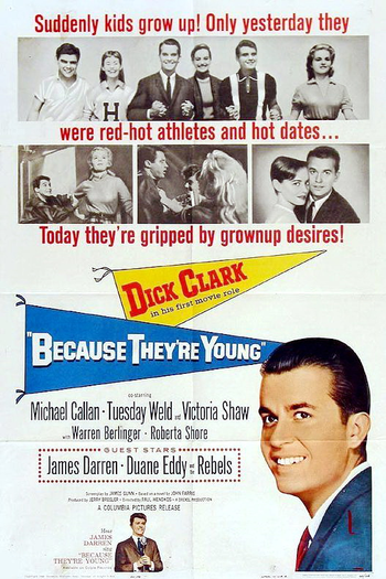  de Filme Because They're Young (1960)