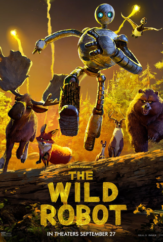 Poster 8 de Filme Robô Selvagem (2024)