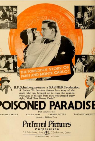 Poster 1 de Filme Paraíso Envenenado (1924)