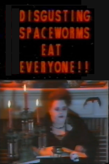 Poster de Filme Disgusting Spaceworms Eat Everyone (1989)