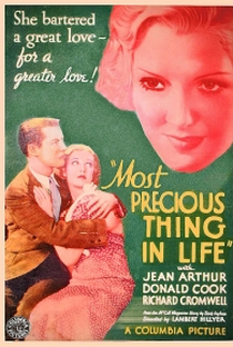 The Most Precious Thing in Life - Poster / Capa / Cartaz - Oficial 1