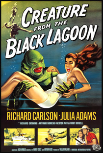 O Monstro da Lagoa Negra - Poster / Capa / Cartaz - Oficial 1