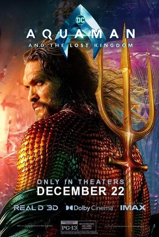 Poster 3 de Filme Aquaman 2: O Reino Perdido (2023)