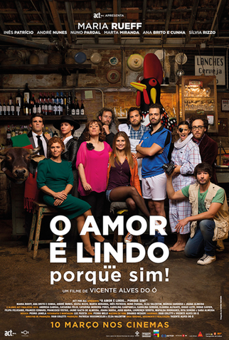 Poster 1 de Filme O Amor é Lindo... Porque Sim! (2016)