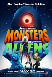 Monstros vs. Alienígenas - Poster / Capa / Cartaz - Oficial 2