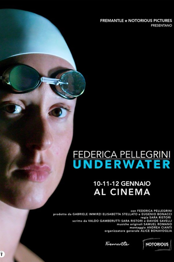 Poster de Filme Federica Pellegrini - Underwater (2022)