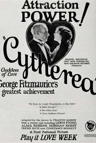 Poster 1 de Filme Cytherea (1924)