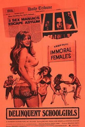 Poster de Filme Colegiais Delinquentes (1975)