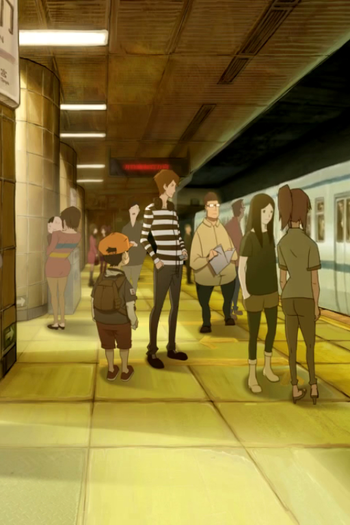 Poster de Curta The Subway Time (2009)