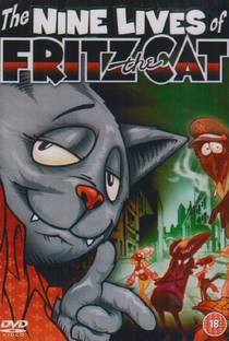 As Nove Vidas de Fritz, O Gato  - Poster / Capa / Cartaz - Oficial 1