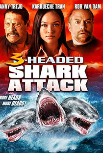 O Ataque do Tubarão de 3 Cabeças - Poster / Capa / Cartaz - Oficial 1