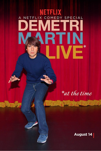 Demetri Martin: Live (At the Time) - Poster / Capa / Cartaz - Oficial 1