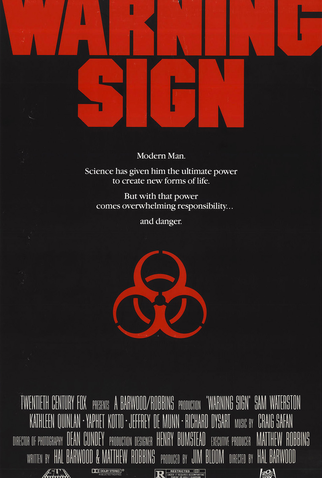 Poster 3 de Filme Sinal de Perigo (1985)