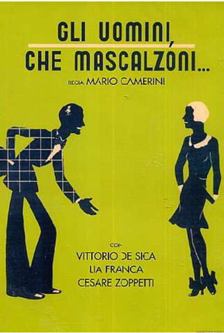 Poster 1 de Filme Os Homens, que Sem-Vergonhas!  (1932)