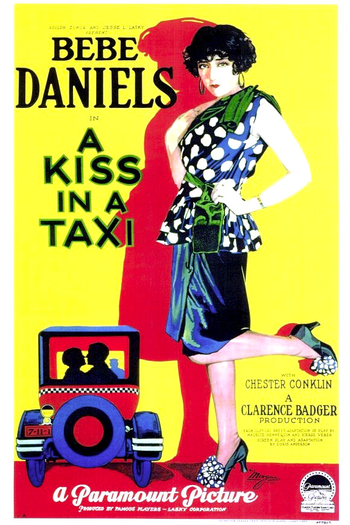 Poster de Filme Um Beijo Num Táxi (1927)