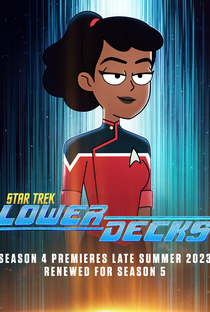 Star Trek: Lower Decks (5ª Temporada) - Poster / Capa / Cartaz - Oficial 1